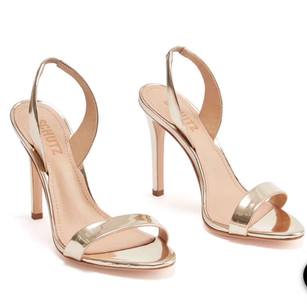 Luriane Sandal Schutz heels size 6